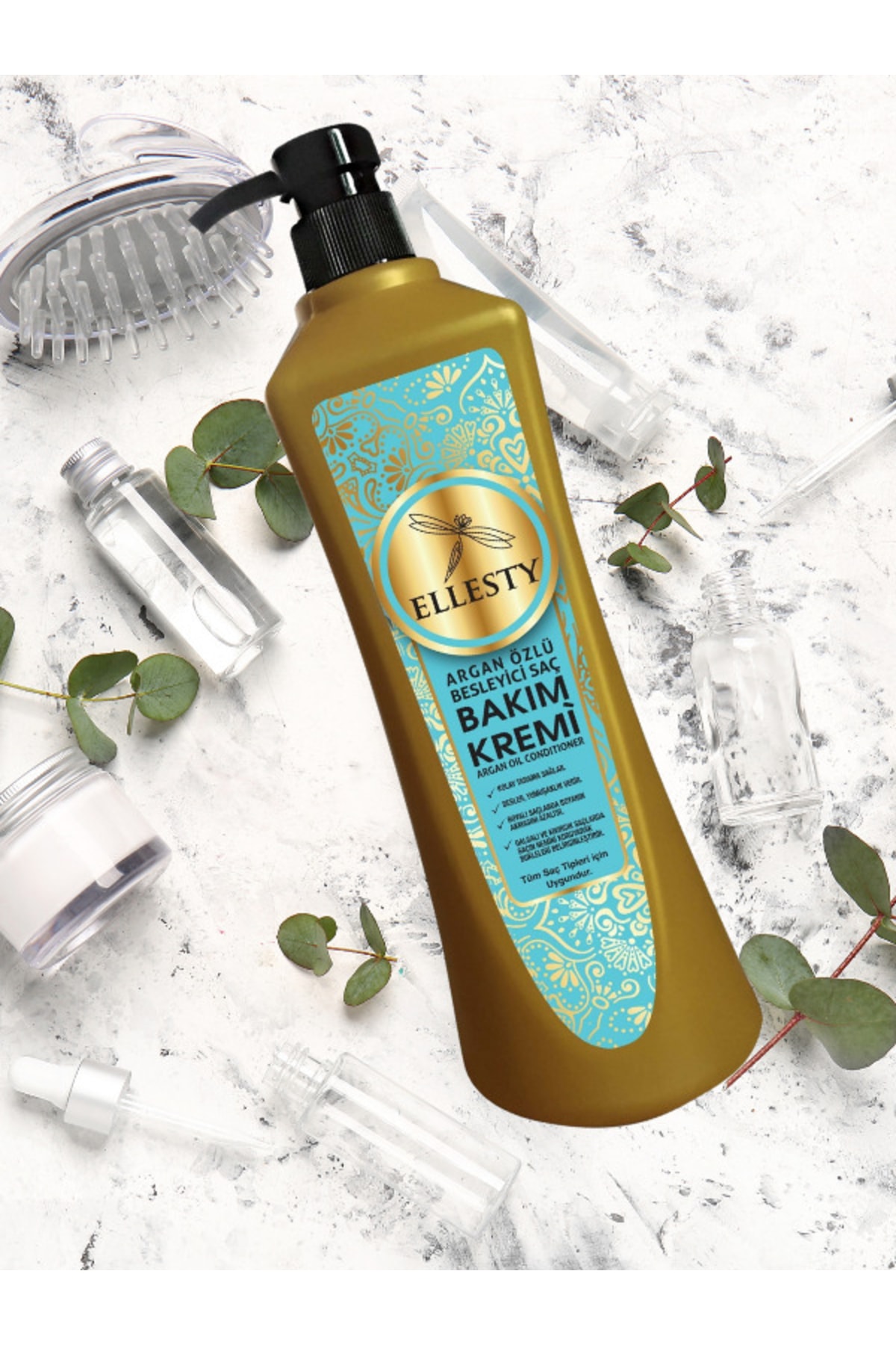 Argan Yağı Saç Kremi 900ml — تصویر 7 از 7