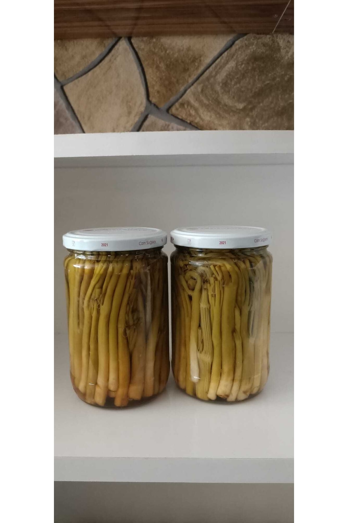 Erzurum İpekgurme Doğal Tetik Çaşır 2'li 660 Cc Cam Kavanoz