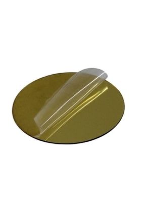 1 Mm Altın Renkli Yapışkanlı Aynalı- Gold Pleksi Levha - Yuvarlak - Daire Kesim 30 Cm Çapında DOGA-PL-10AGY-D-3030_dgonln01