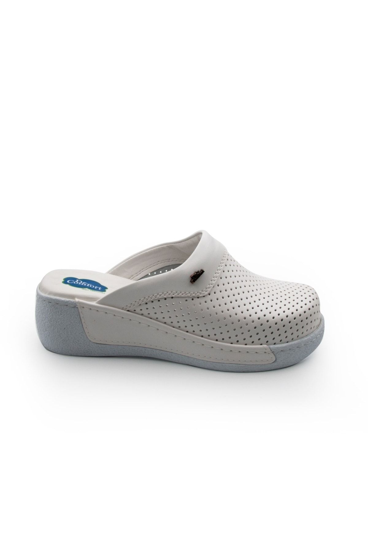 دمپایی سفید زنانه سابو پرستار ارتوپدی Dr.Comfort