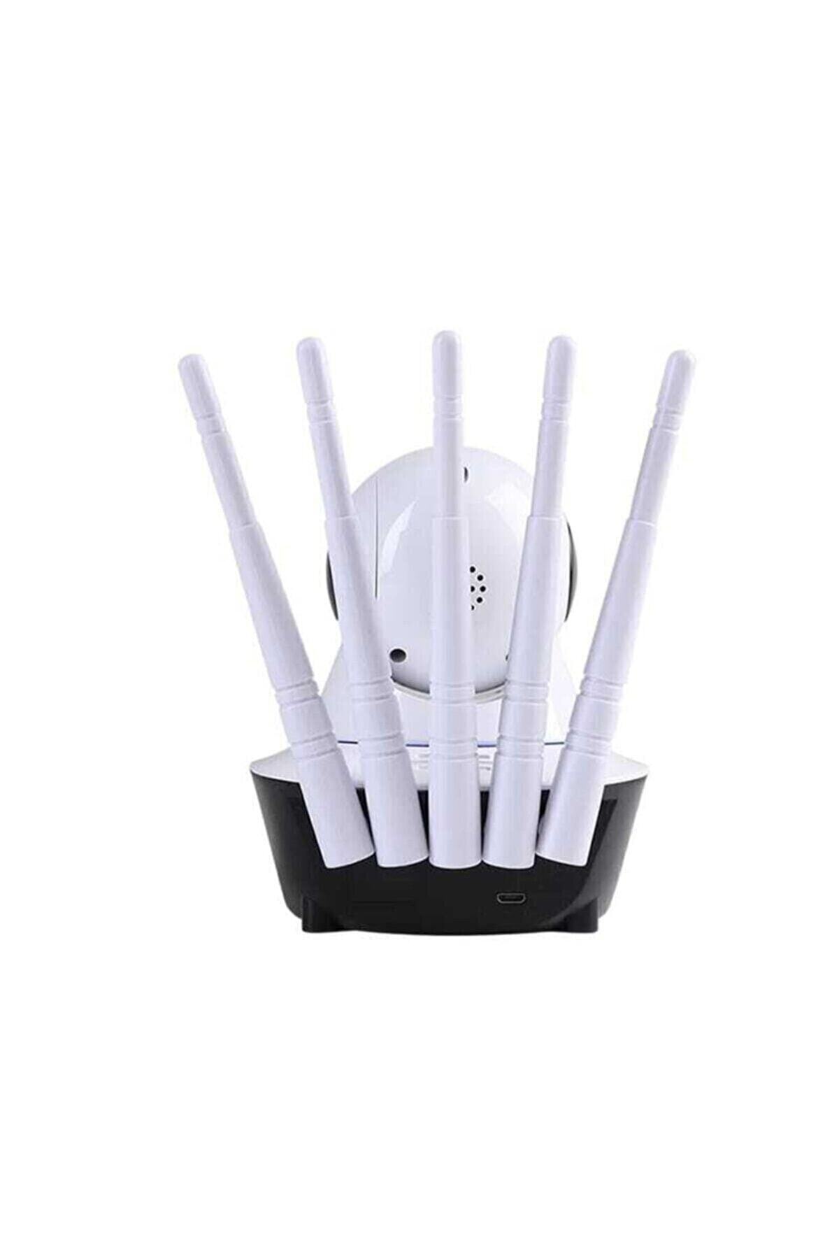 Lisa Butik Gece Görüşlü Wi-fi Bebek Ve Güvenlik Kamerası Cmr11 5'anten 32 Gb Sd Kart Dahil fotoğrafı 6 (önizleme)