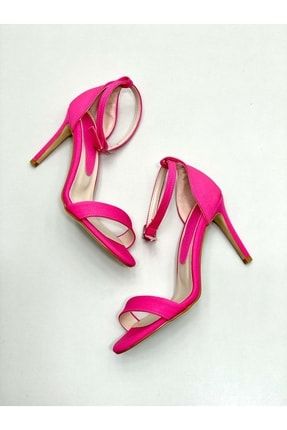 Love Fuşya Renk Topuklu Kadın Ayakkabı 2432-289