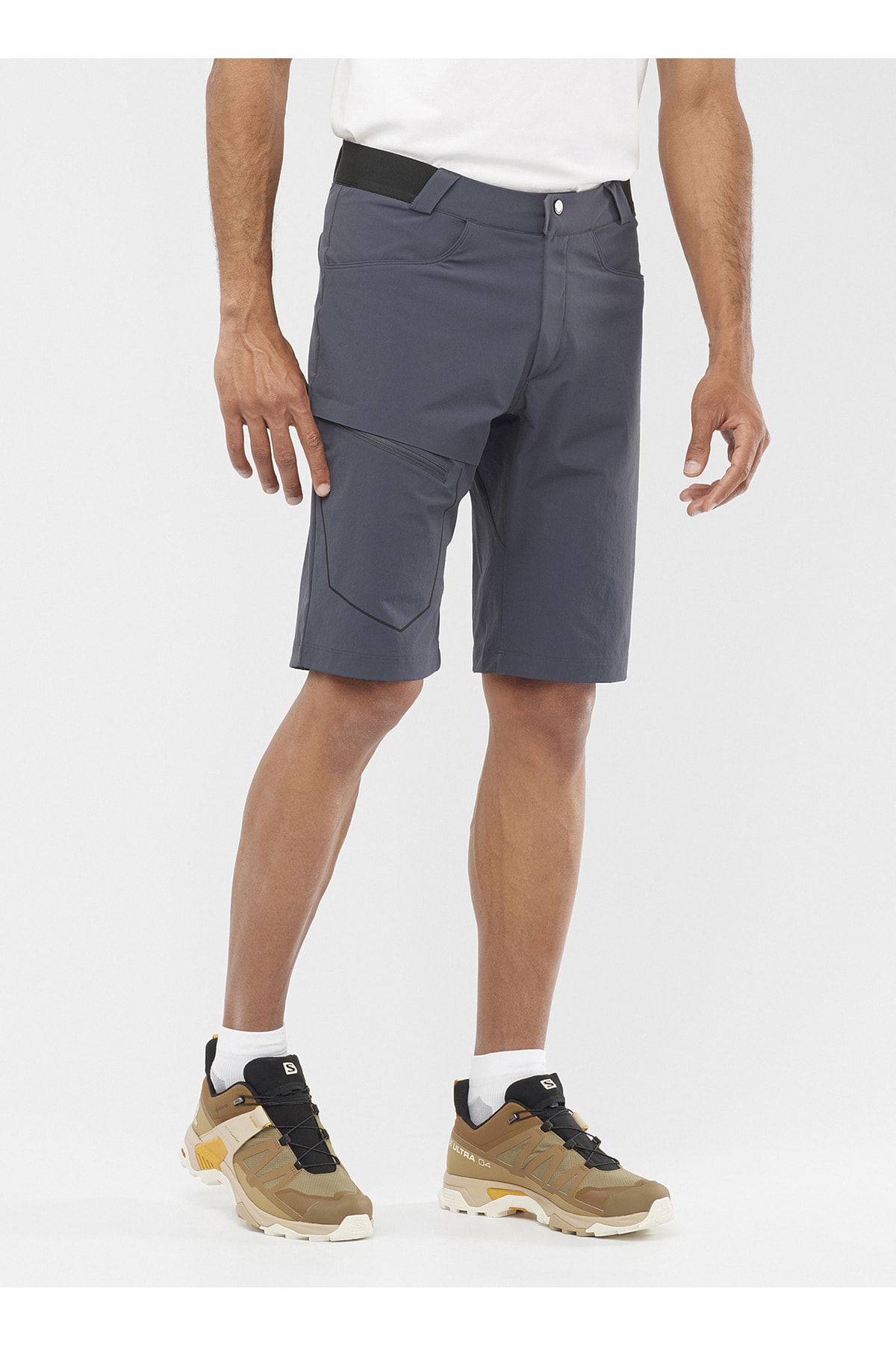 Salomon Normal Gri Erkek Şort Lc1718500 Wayfarer Shorts M