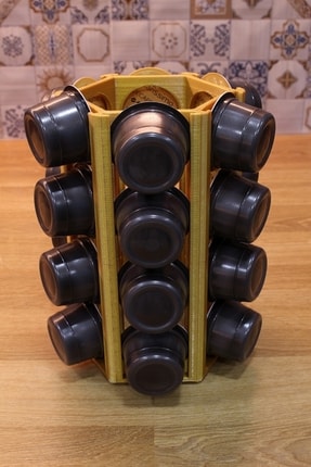 Tchibo Cafissimo Kapsül Kahve Uyumlu Hexagon Stand Altın Rengi S4268