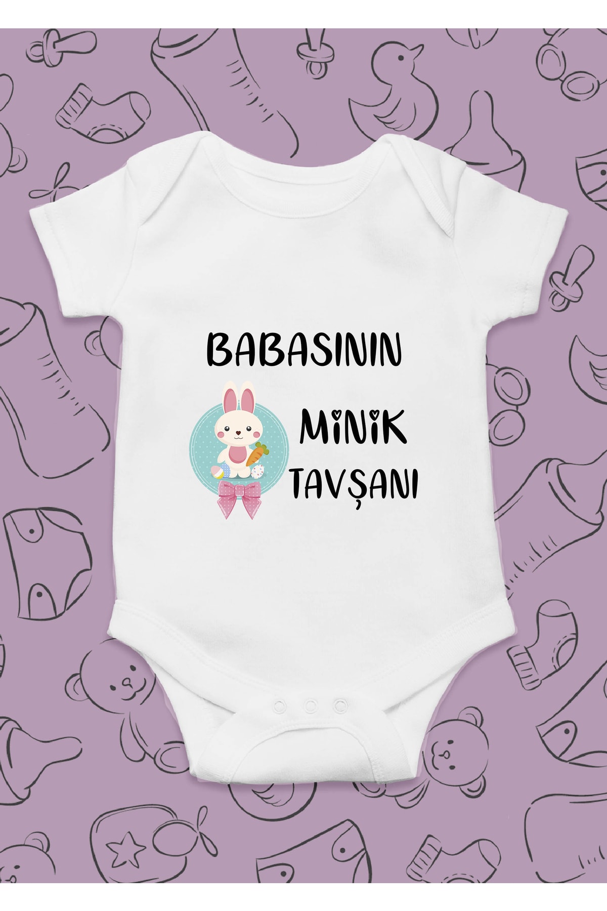 بادی نوزادی طرح خرگوش کوچولوی مادربزرگ  بادی نوزادی طرح خرگوش کوچولوی مادربزرگ