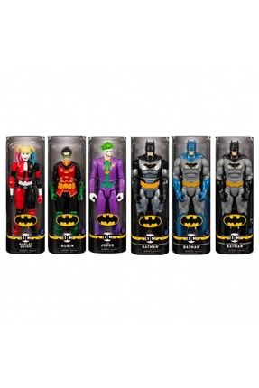 , Joker , Harley Quinn , Tactuqie , Robin , Blue Spinmaster 30 Spin Master 30cm DC Comics Full Set 6'lı 30 cm