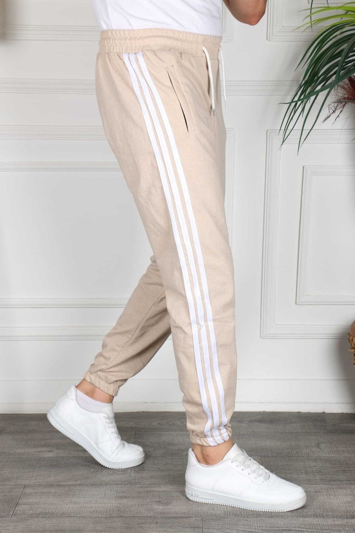 Track pants beige discount