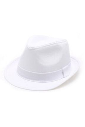 Çocuk Fötr Şapka Beyaz TYC00478011400