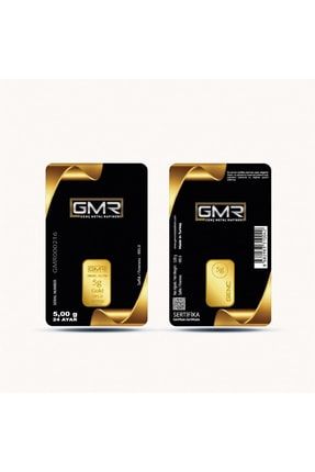 5 gr 24 Ayar Gram Külçe Altın GMR-1002