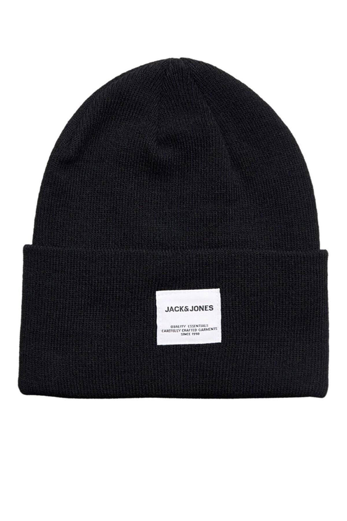 جک اند جونز Jjack&jones Aclong Knit Beanie Noos Black