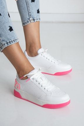 Beyaz - Kadın Sneakers 9006-02