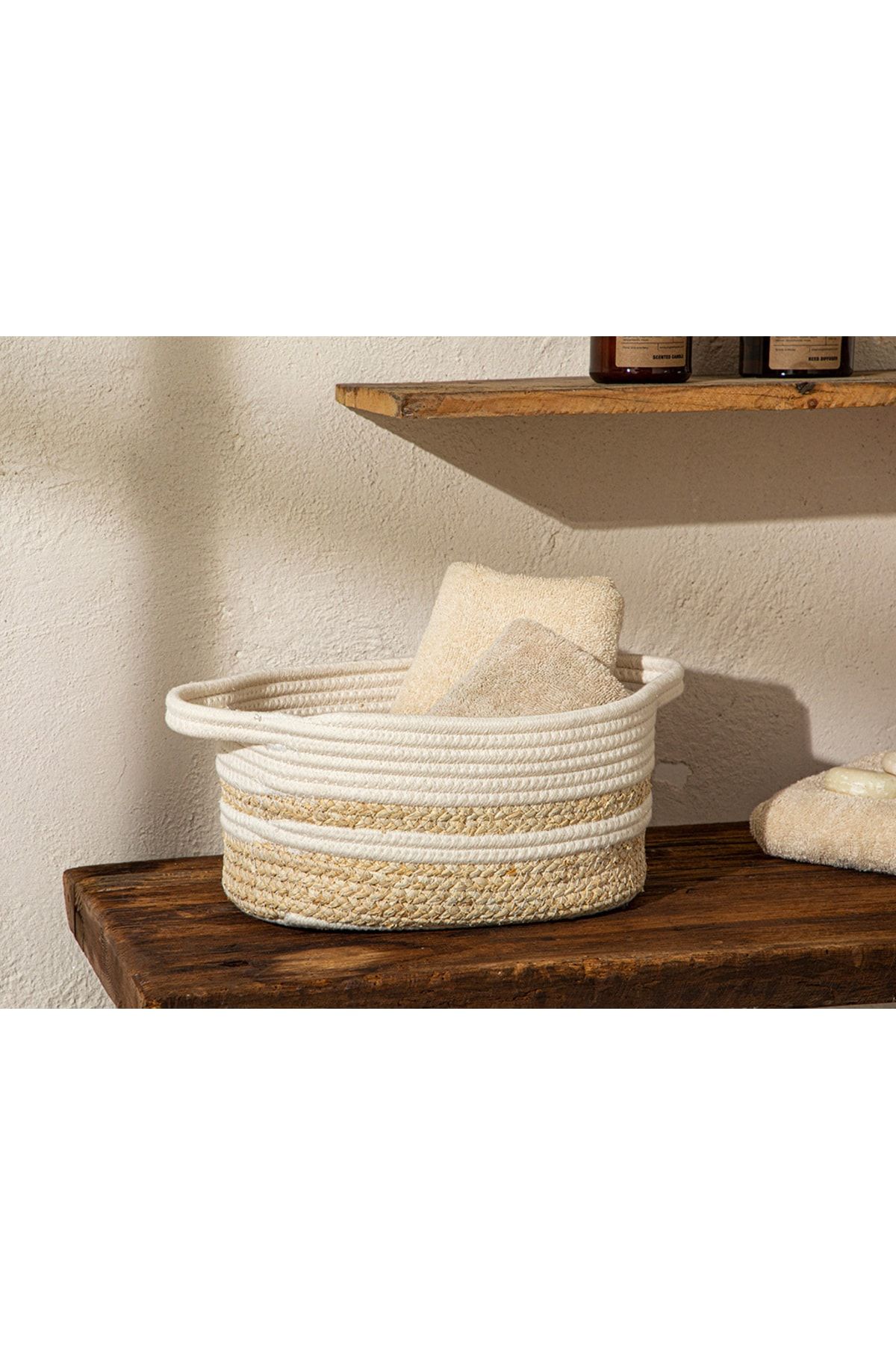 English Home Miranda Sepet 27x19x14 Cm Beyaz