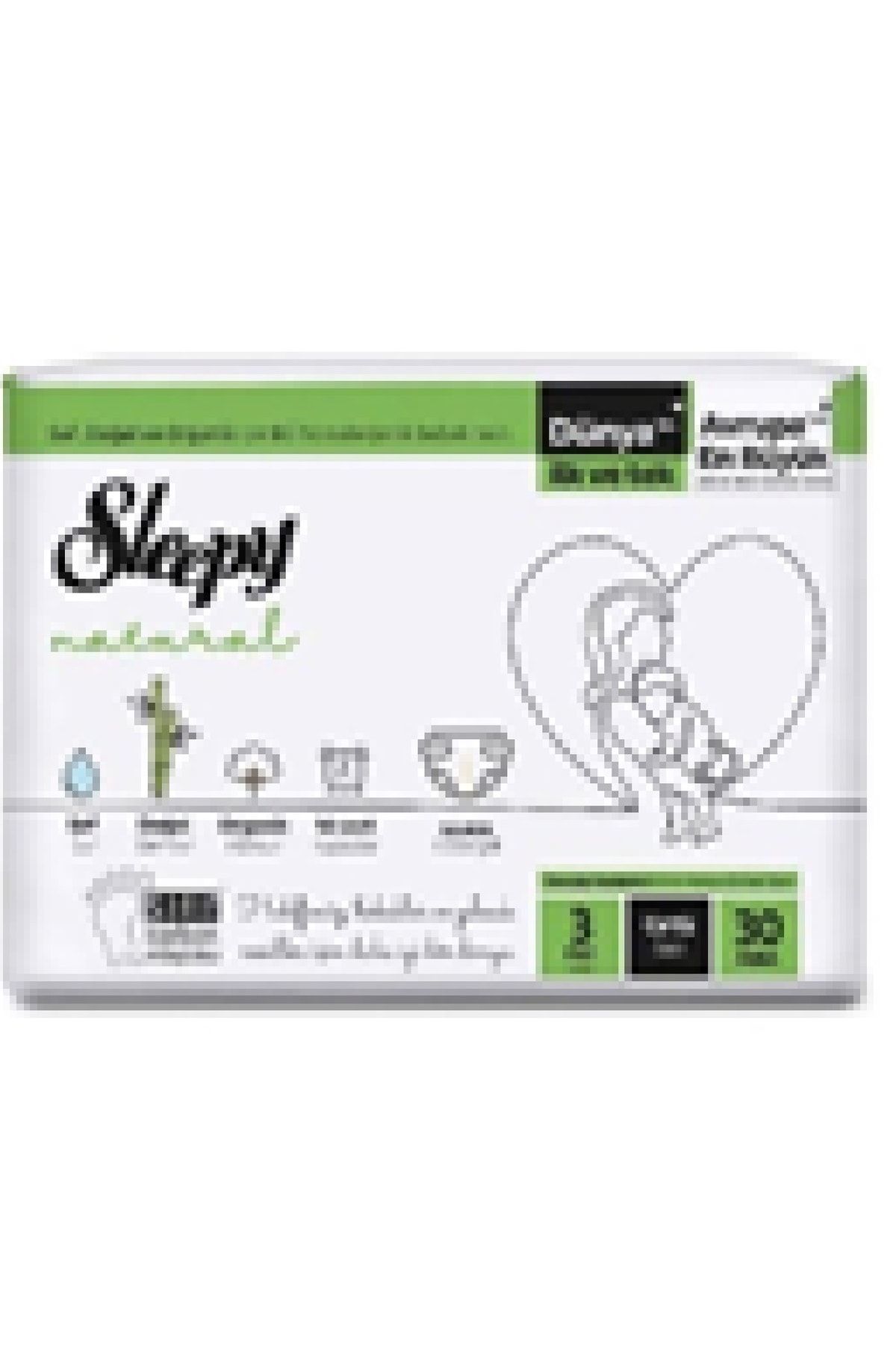 Sleepy 3 Numara 30lu Bebek Bezi