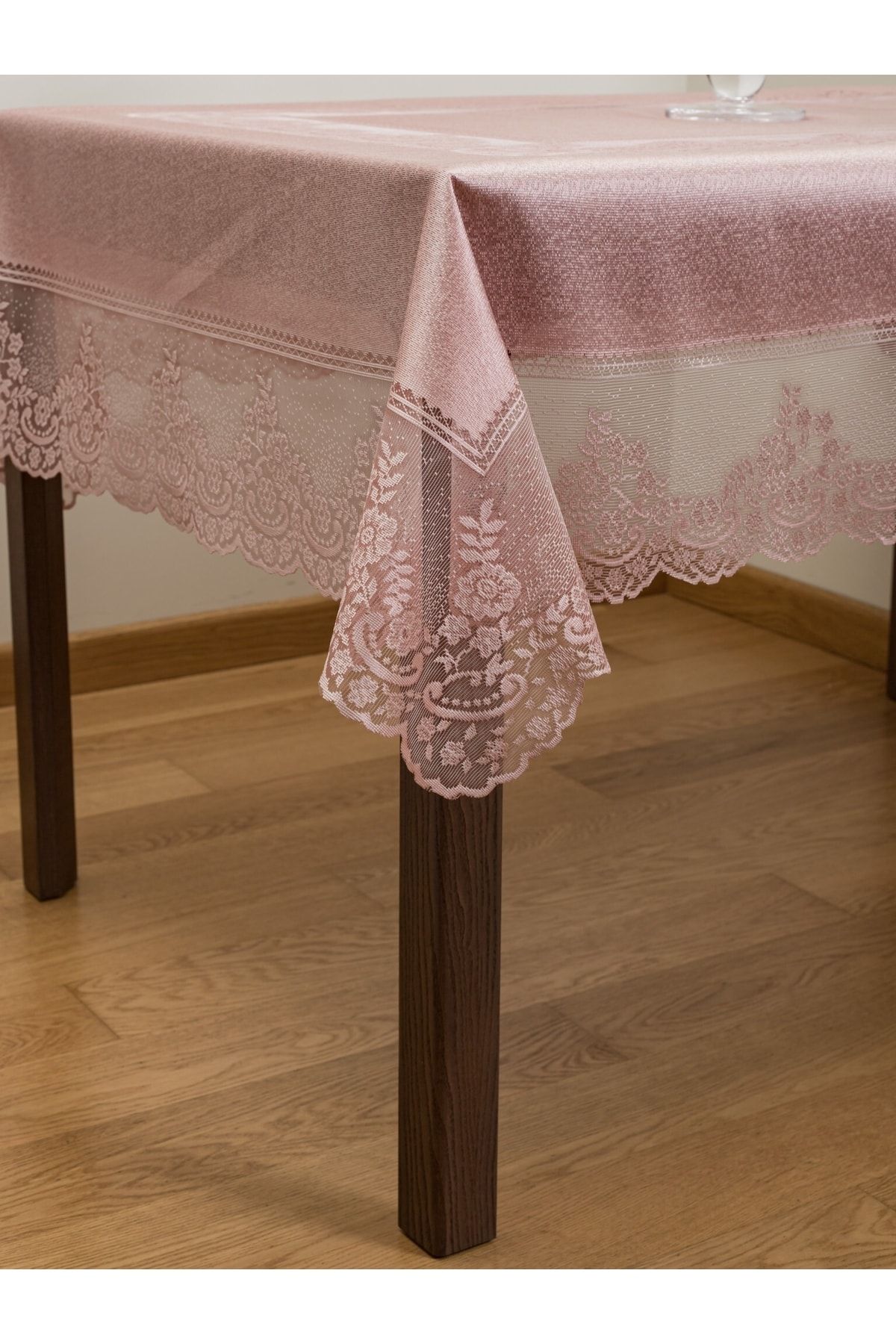 Papion Home-Tile Patterned Knitted Tablecloth 2