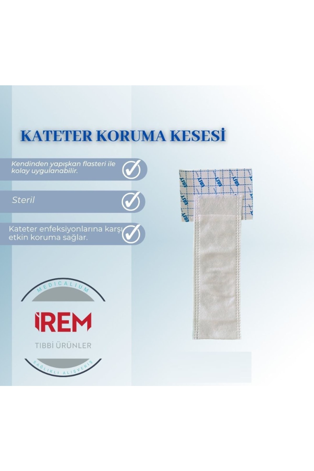 submed Diyaliz Kateter Koruma Kesesi 10 Adet