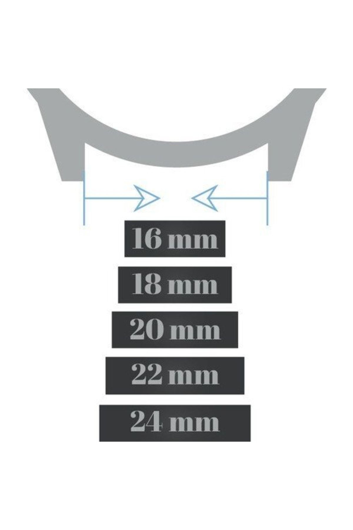 onlinekordon Fossil Watch Compatible 12mm White Patterned