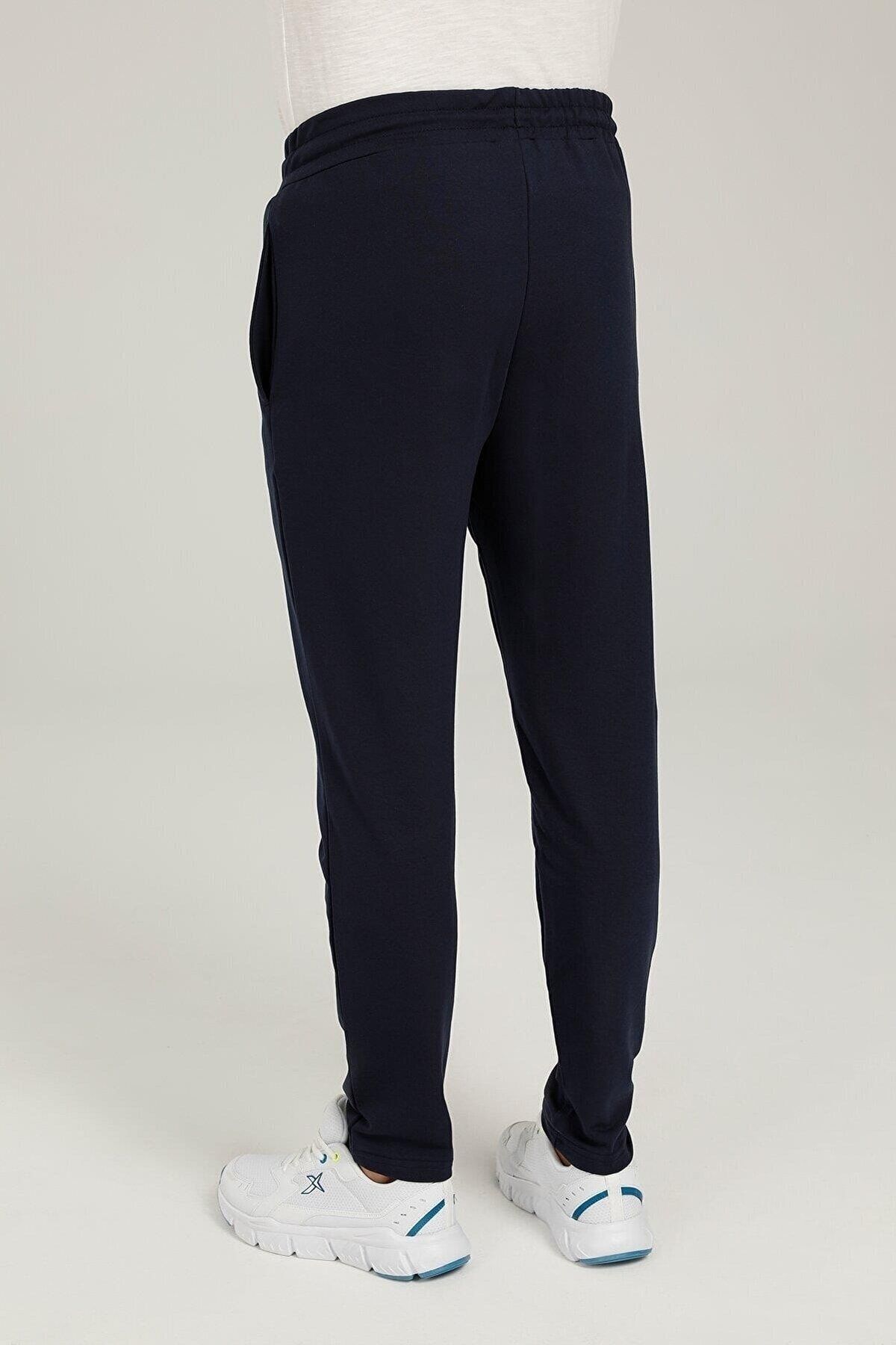Navy blue and 2024 white track pants