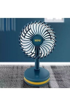 Standlı Mini Fan Usb Şarjlı Taşınabilir Kademeli Yüksek Üflemeli standlıfan