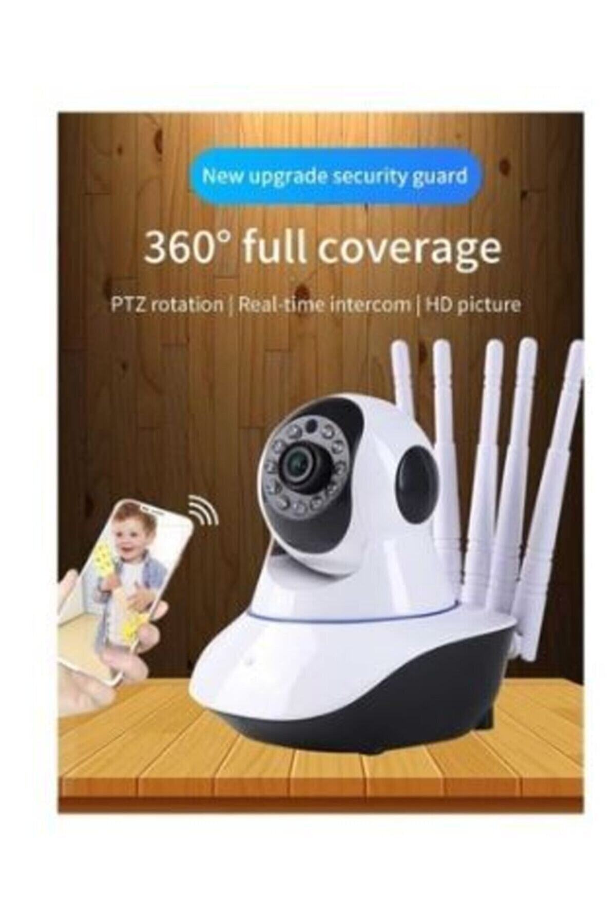 Lisa Butik Gece Görüşlü Wi-fi Bebek Ve Güvenlik Kamerası Cmr11 5'anten 32 Gb Sd Kart Dahil fotoğrafı 5 (önizleme)