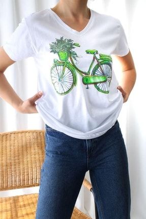 Bisiklet Desenli T-shirt BIS03
