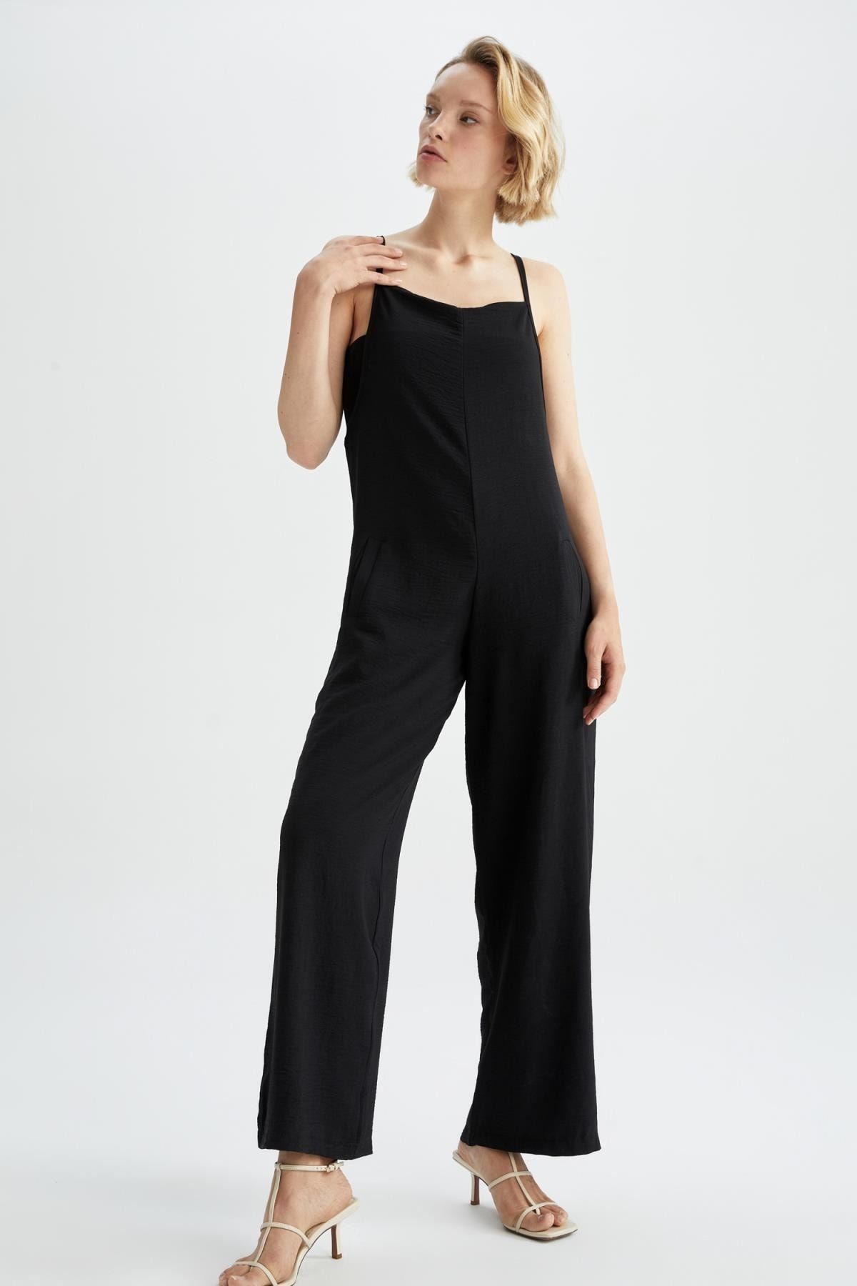 DeFacto Kleid Schwarz Basic
