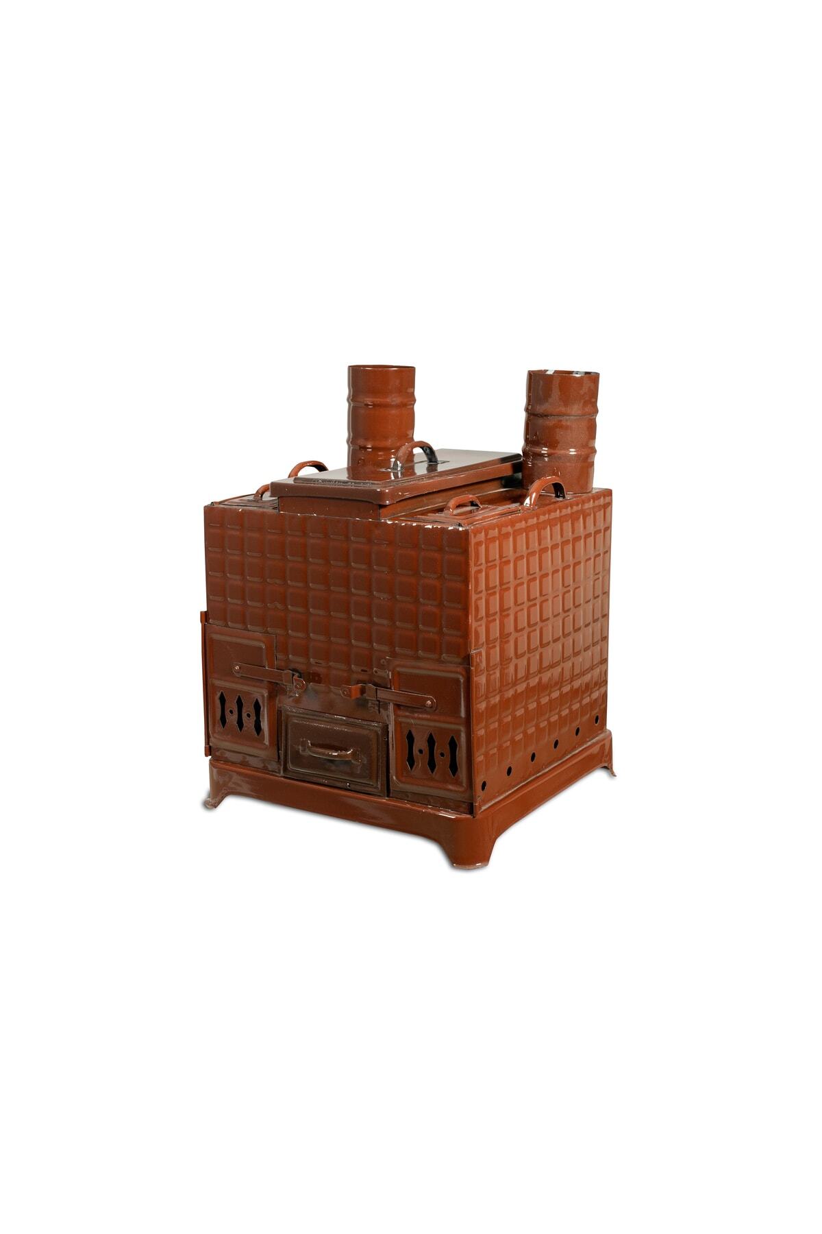 Tokat Tandır Kebap Ocağı Emaye 20 Şişlik 40 X 50 Cm