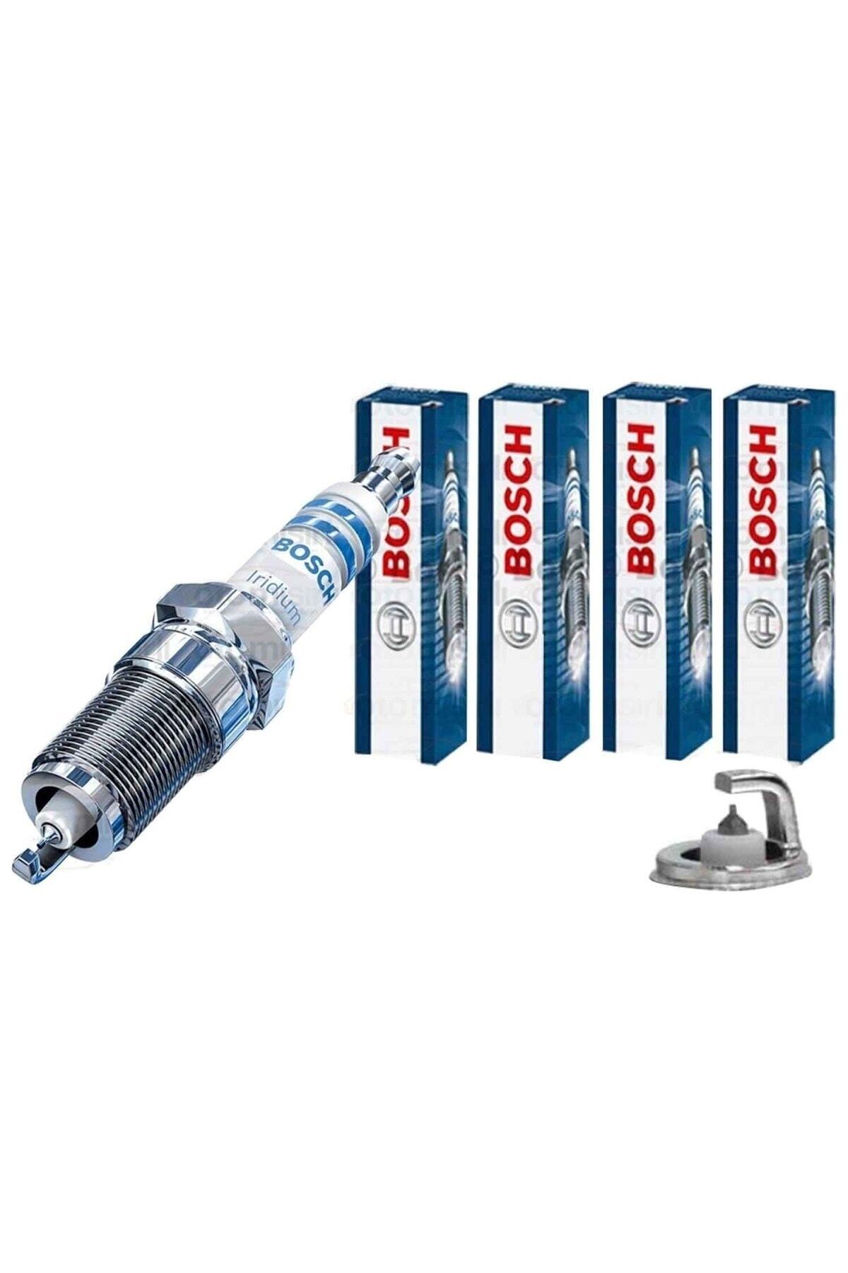 Bosch Zenger Mercedes Iridyum Buji C180 Kompressör W204 Kasa 271910 Motor (4adet)