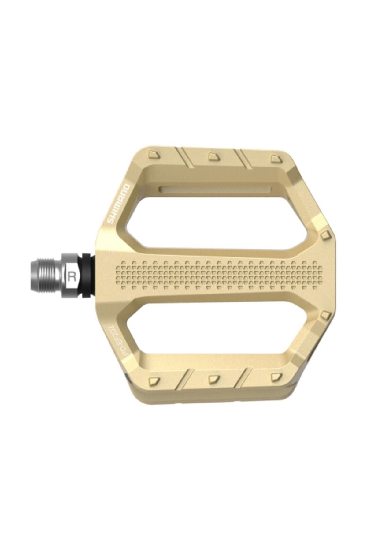 Shimano Pedal Düz Alüminyum Pd-ef202 Altın
