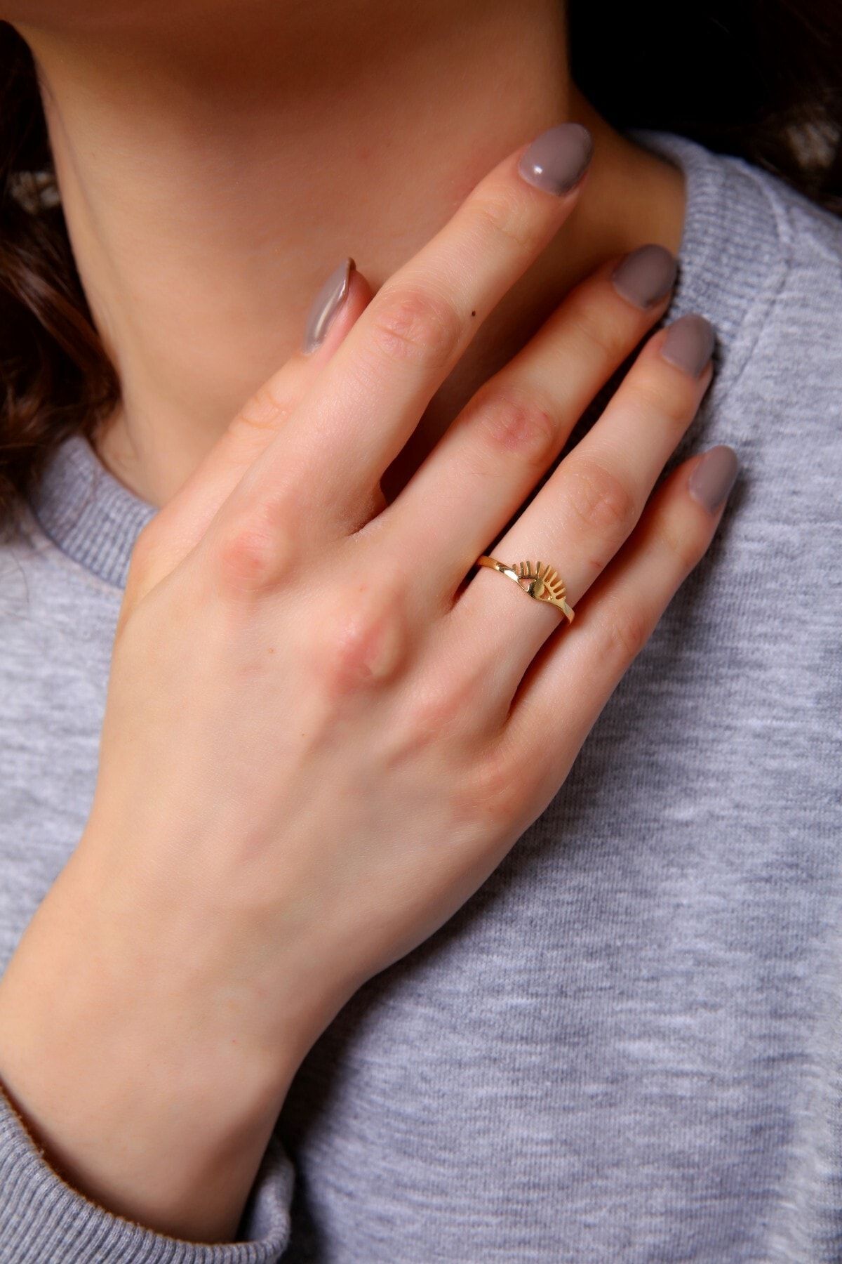 Small gold sales engagement rings