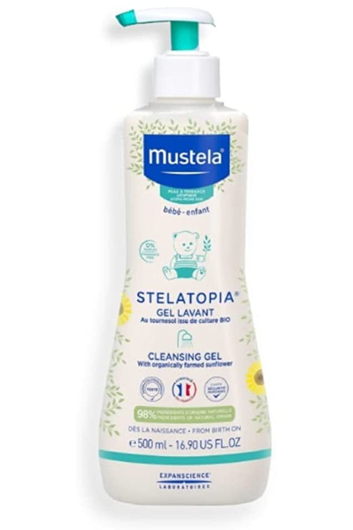 Xnews Mustela Mustela Stelatopia Gel Lavant Cleansing Gel 500ml 1 Paket