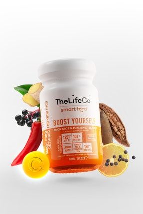 Smartfood Boost Yourself Vitaminli (c ,b6) Shot Içecek 60 Ml (limon & Zerdeçal) 8682835610979-4