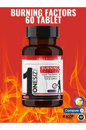 Onesize Burning Factors 60 Tablet ONS.402.0007