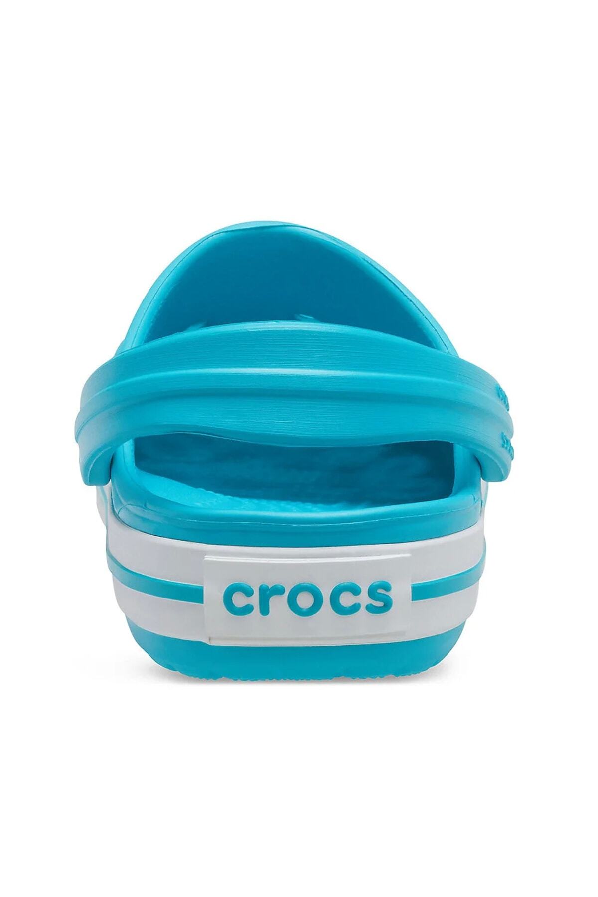 Crocs Kids-Kids Blue Crocband Clog K Slippers 4