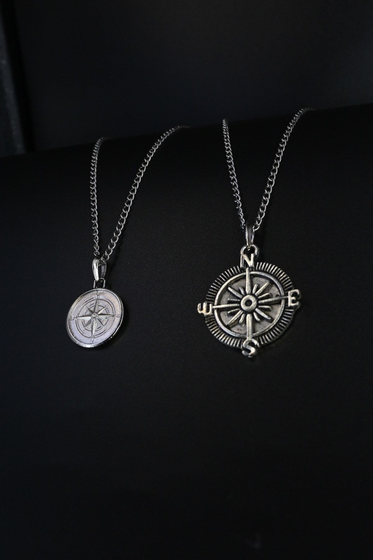 Sterling silver compass pendant new arrivals