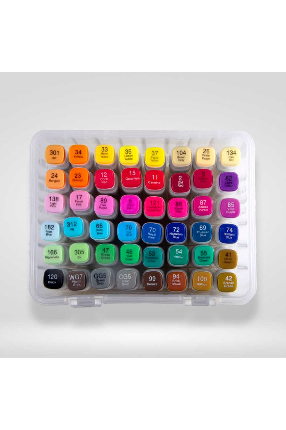 hobi market art-Double Tip Marker Pen Set 48 Colors 3