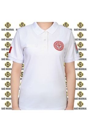 112 Lacoste Forma Kısa Kollu Kadınlara Özel Kesim T-shirt D01