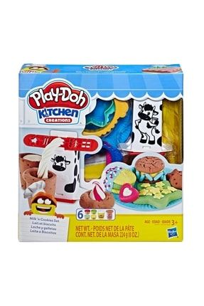 Play-doh Mutfak Atölyesi Süt Ve Kurabiye Seti-e5471 P37505S9536