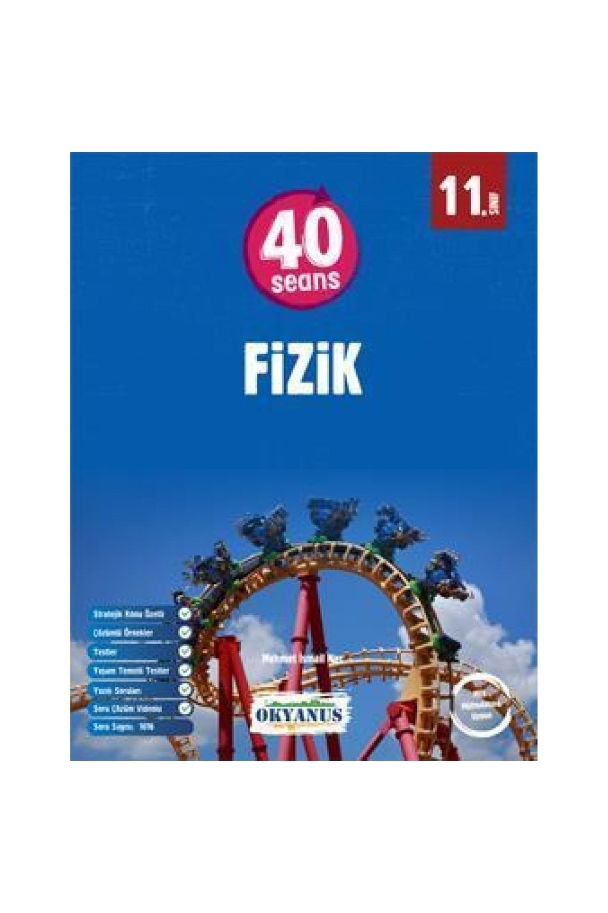 11. Sınıf 40 Seans Fizik 2025 Okyanus Yayıncılık