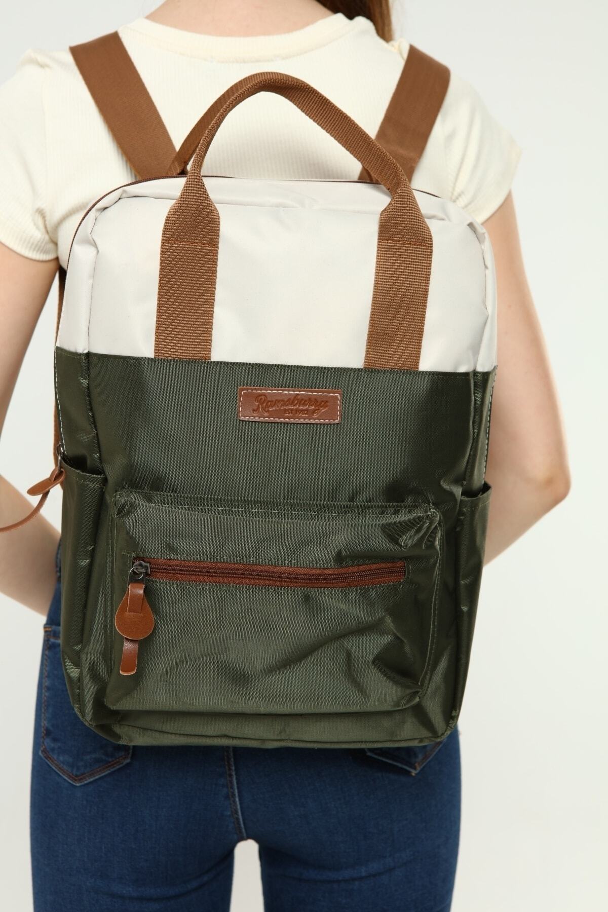 کوله پشتی زنانه سفید Ramsburry | pr2 اورجینال - تصویر 3