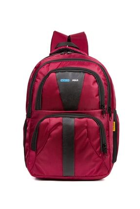 Bordo Unısex Sırt Çantası Bag Pack (laptop,notebook,okul,yürüyüş,seyahat.trekking,spor),(35x48cm) NWP-BAGPACK