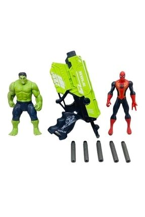Nerf Avengers Tabanca Hulk Ve Spiderman Figür Işıklı P7411S5401