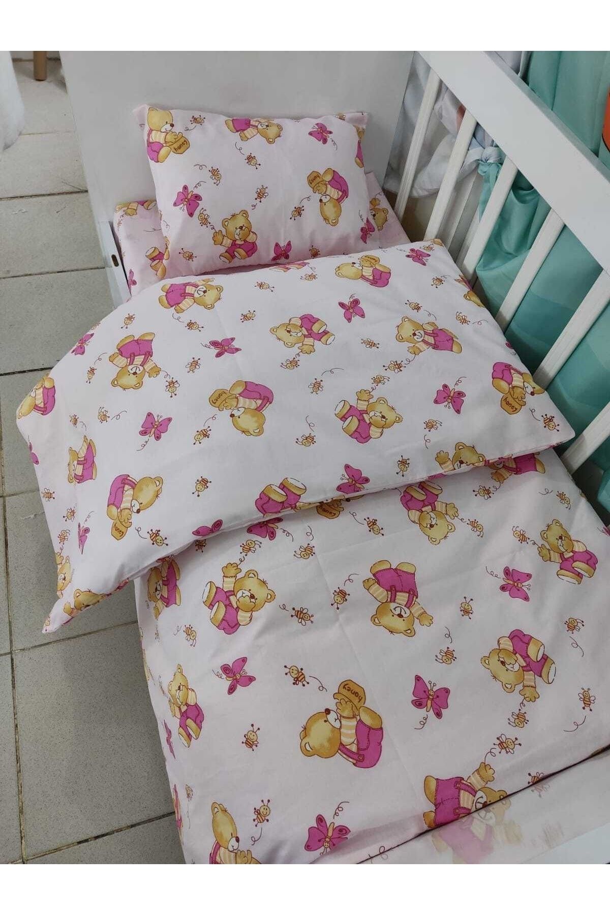 Baby comforter and pillow set top