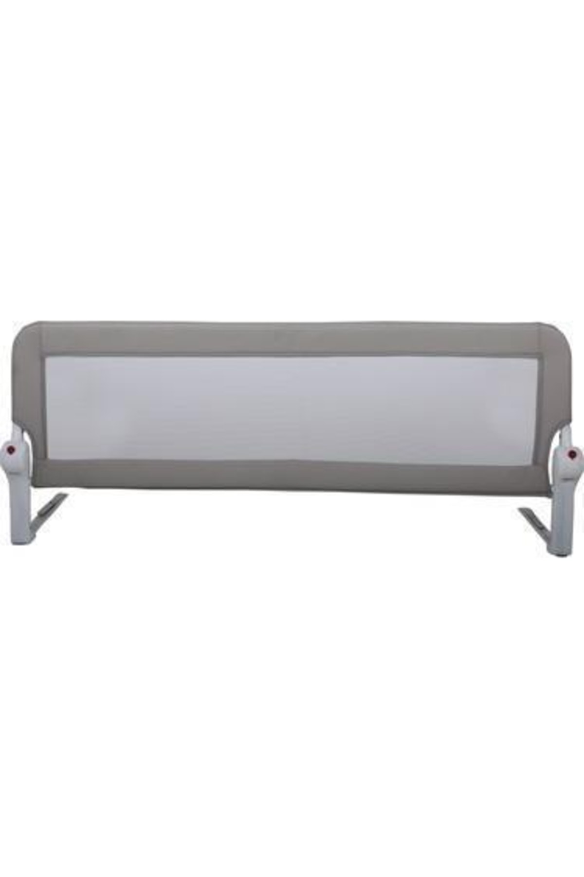 GUİMO 150 Cm Bebek Çocuk Güvenlik Yatak Bariyeri Katlanabilir Yatak Korkuluğu Gri