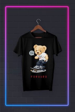 Siyah -tedi Forwards- Vip Tasarım Tshirt TDİ-002
