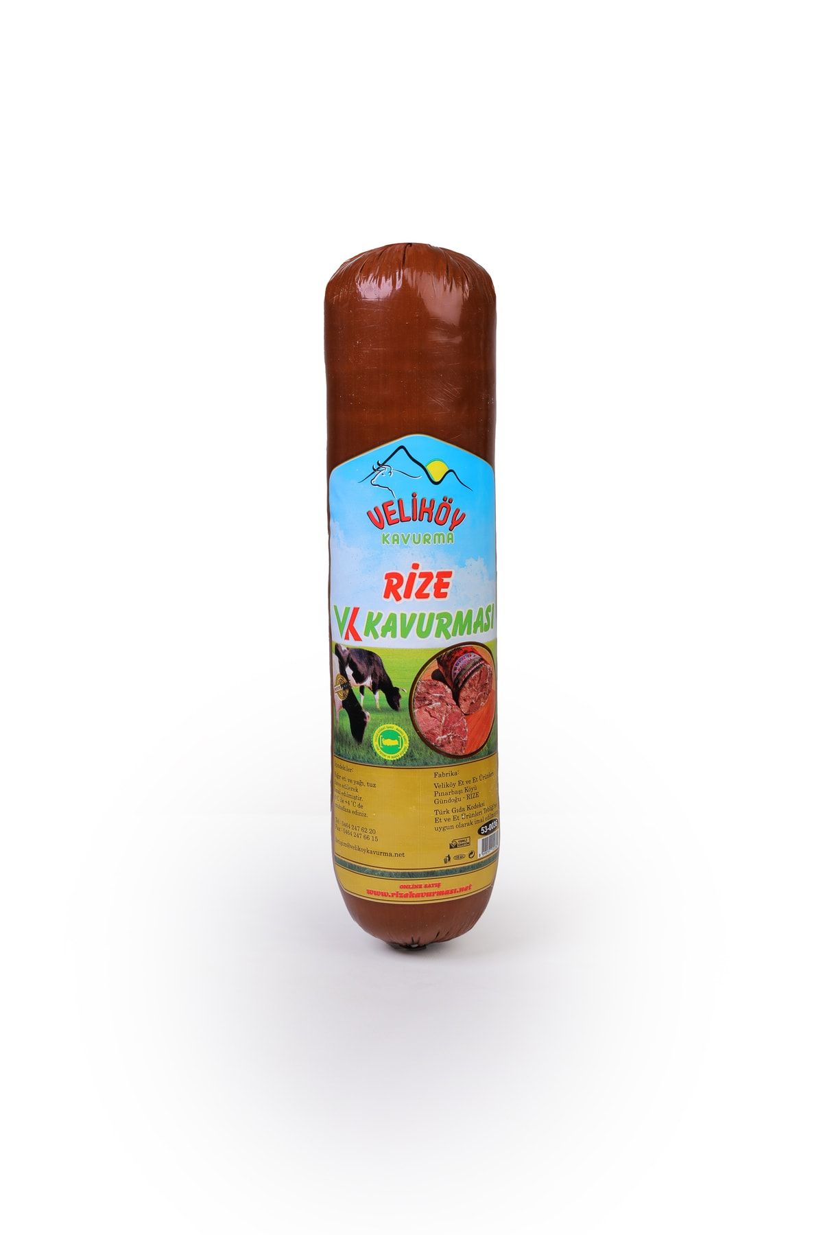 VELİKÖY KAVURMA 1 Kg Lık Küçük Rulo Kavurma