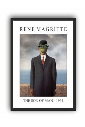 Çerçeveli Tablo Rene Magritte The Son Of Man Magritte02