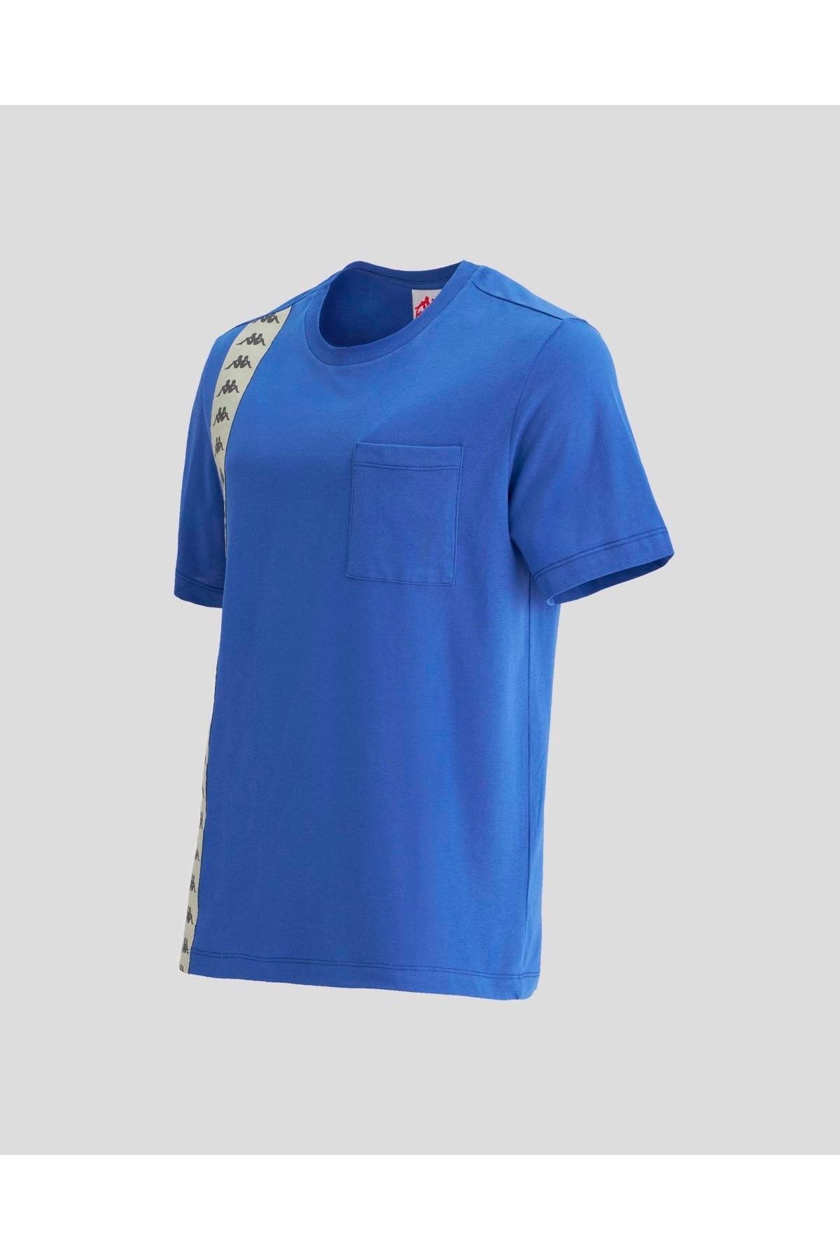 تی شرت آبی مردانه 222 باندا Ecop منظم Kappa