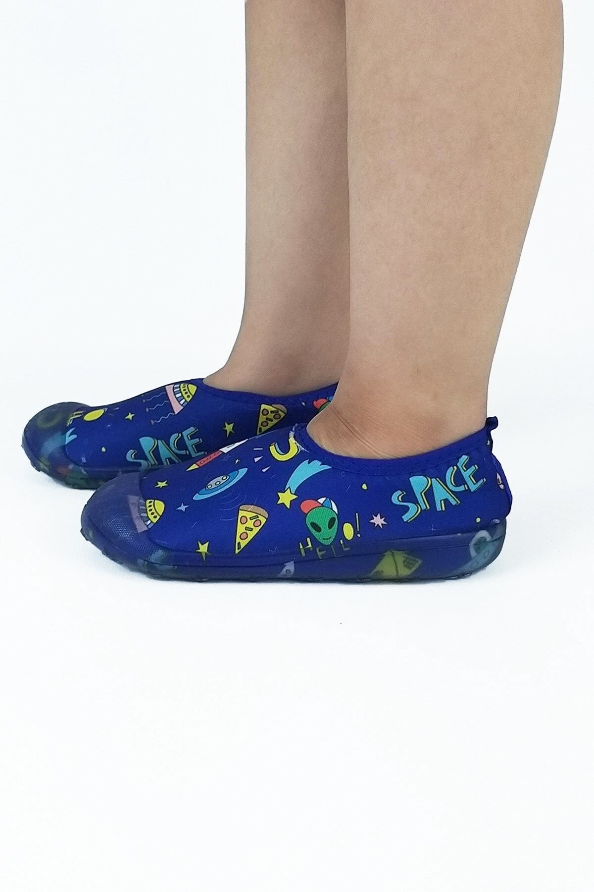HandeMore-Children's Sea Beach Shoes Silicone Non-Slip Sole Swimming Seaside Pool Sea Beach 2