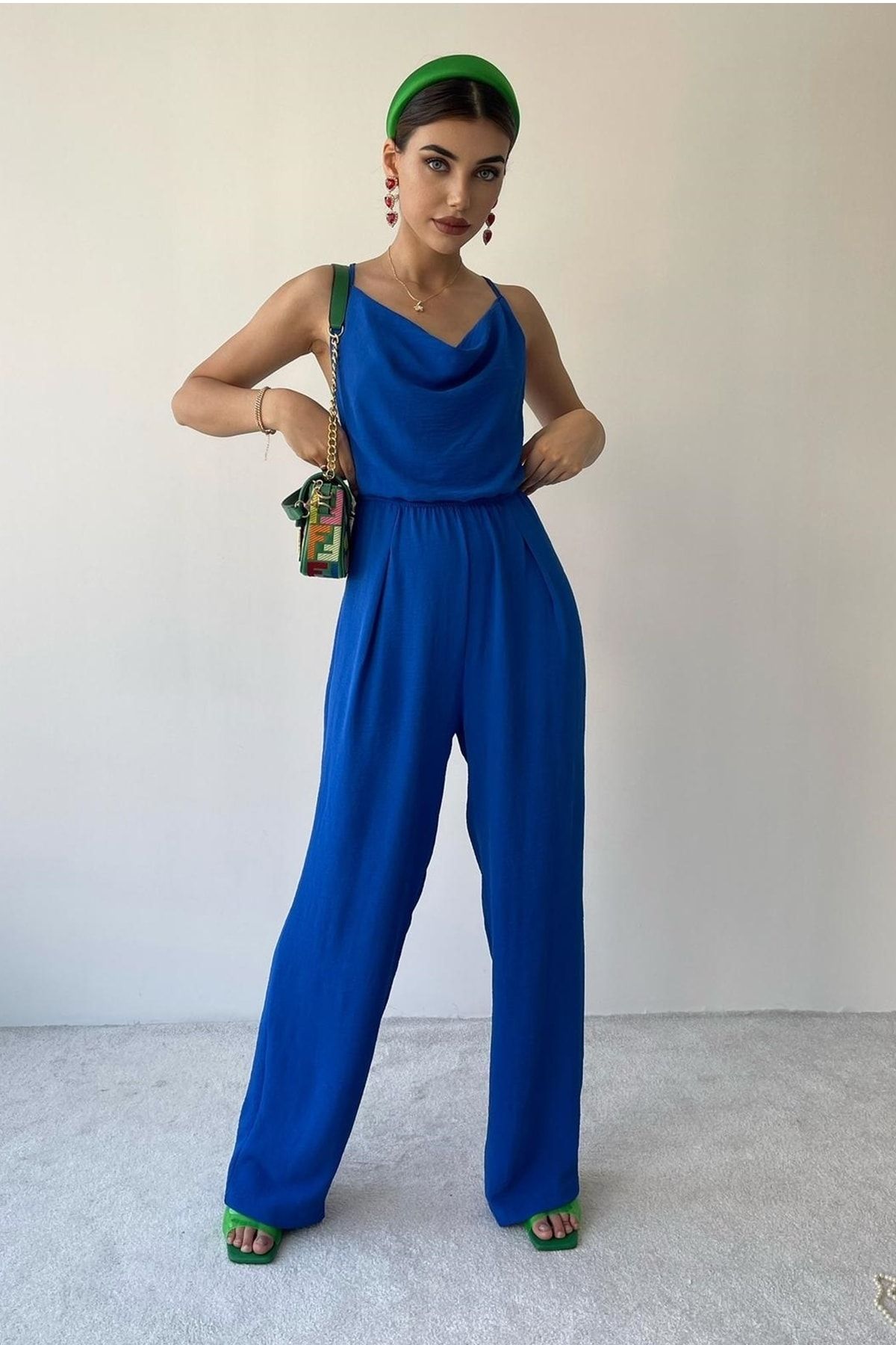 Strapless cotton jumpsuit shop