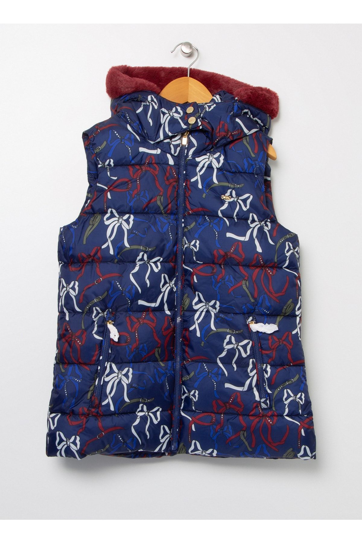 Polo vest shop blue